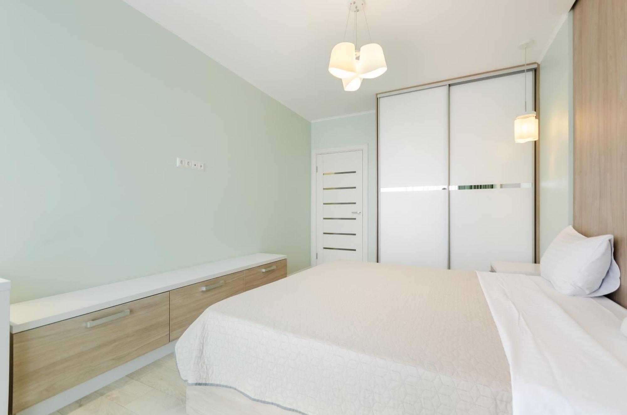 21-212 Petrovdom In Mint Apartments At Rc Kvartet Near Central Railway Station Kiev Exterior foto